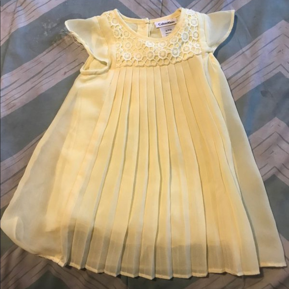 6-9 month girl Calvin Klein dress